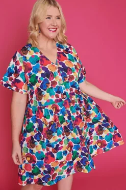 Lorraine Designs Casual Dresses | Shift Dresses*Jackie Painterly Dress