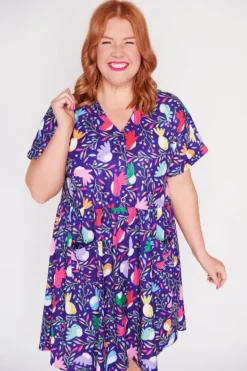 Lorraine Designs Casual Dresses | Shift Dresses*Jackie Willy Wagtail Pocket Front Dress