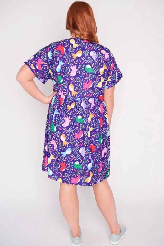 Lorraine Designs Casual Dresses | Shift Dresses*Jackie Willy Wagtail Pocket Front Dress