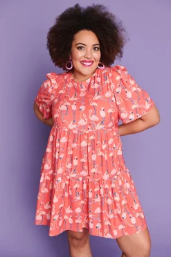 Lorraine Designs Casual Dresses | Shift Dresses*Jackson Funky Flamingo Dress