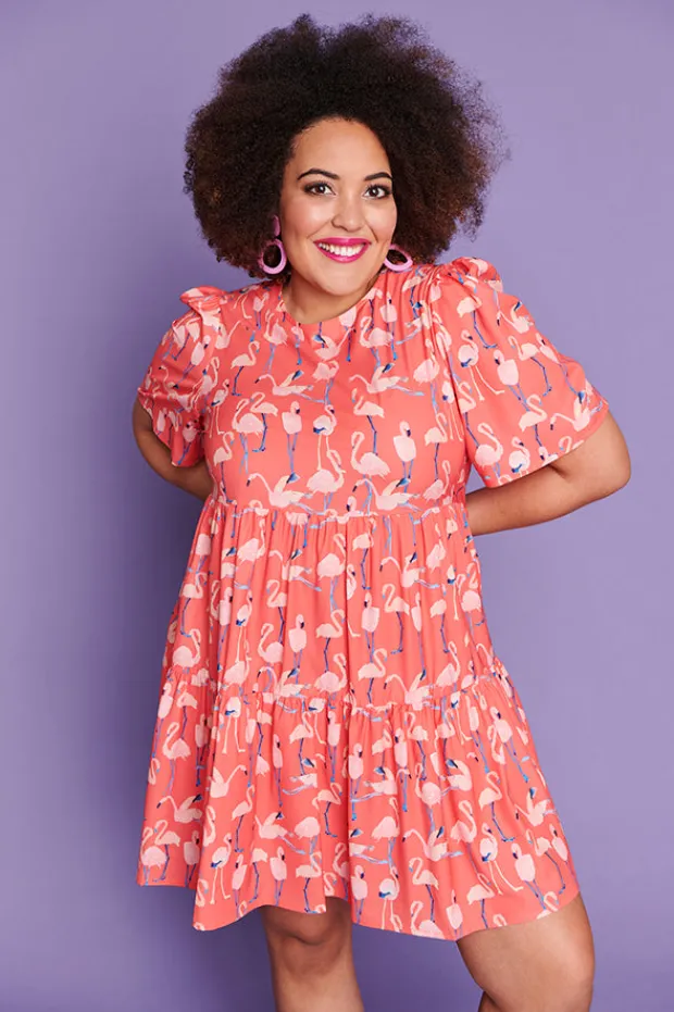 Lorraine Designs Casual Dresses | Shift Dresses*Jackson Funky Flamingo Dress