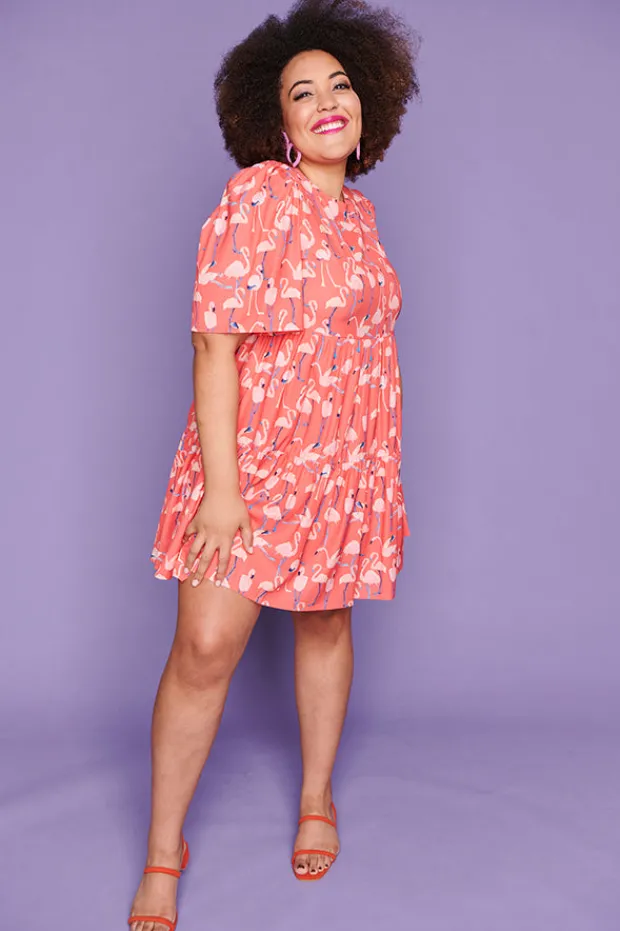 Lorraine Designs Casual Dresses | Shift Dresses*Jackson Funky Flamingo Dress