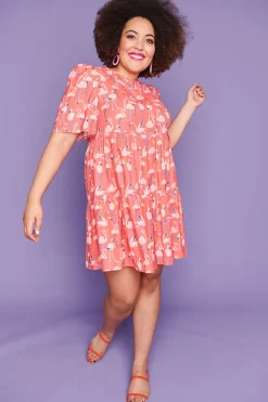 Lorraine Designs Casual Dresses | Shift Dresses*Jackson Funky Flamingo Dress