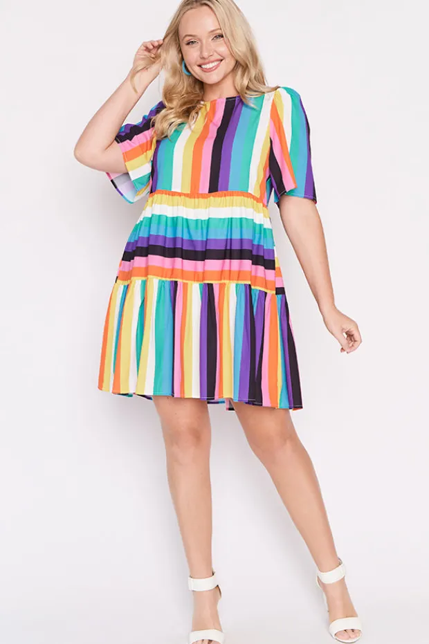 Lorraine Designs Shift Dresses | Loose Dresses*Jackson Kelly Stripe Dress