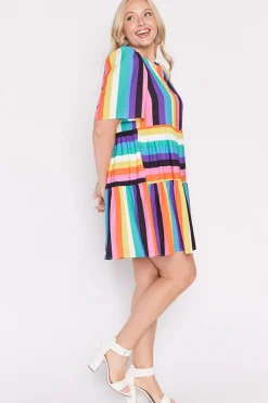 Lorraine Designs Shift Dresses | Loose Dresses*Jackson Kelly Stripe Dress