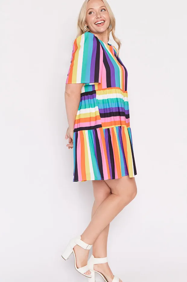 Lorraine Designs Shift Dresses | Loose Dresses*Jackson Kelly Stripe Dress