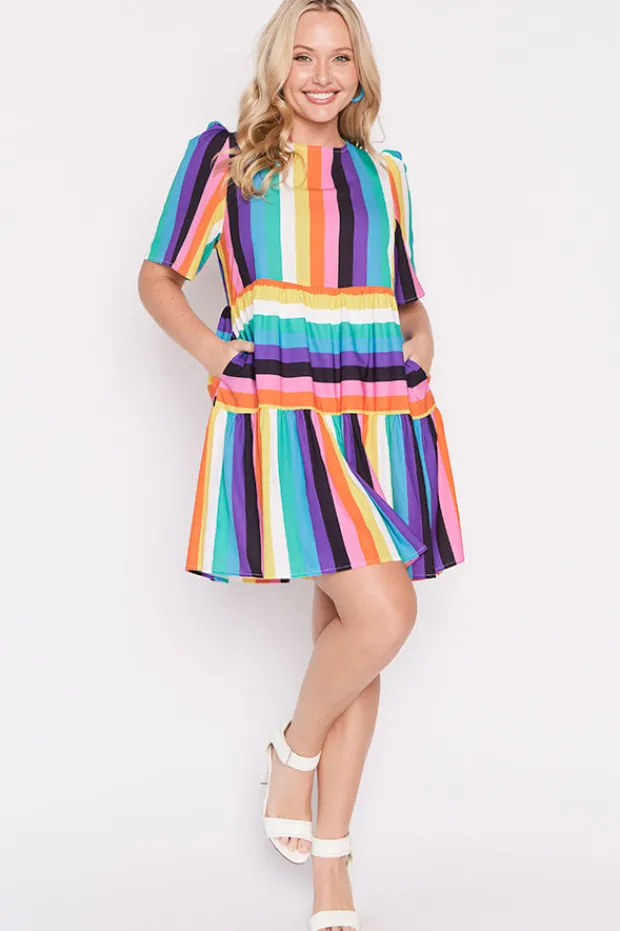 Lorraine Designs Shift Dresses | Loose Dresses*Jackson Kelly Stripe Dress