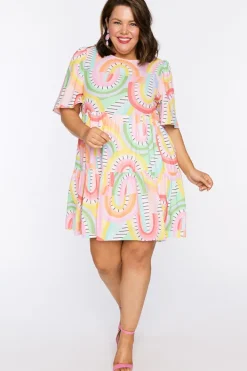 Lorraine Designs Shift Dresses | Loose Dresses*Jackson Rainbow Vibing Dress