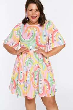Lorraine Designs Shift Dresses | Loose Dresses*Jackson Rainbow Vibing Dress
