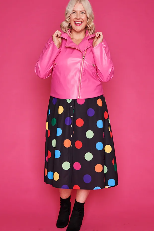 Lorraine Designs Jackets & Coats*Jasmine Hot Pink Jacket