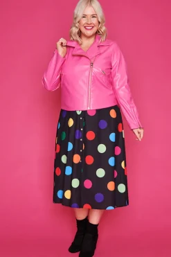 Lorraine Designs Jackets & Coats*Jasmine Hot Pink Jacket