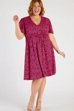 YD International Casual Dresses | Fit & Flare Dresses*Jaz Animal Hearts Dress