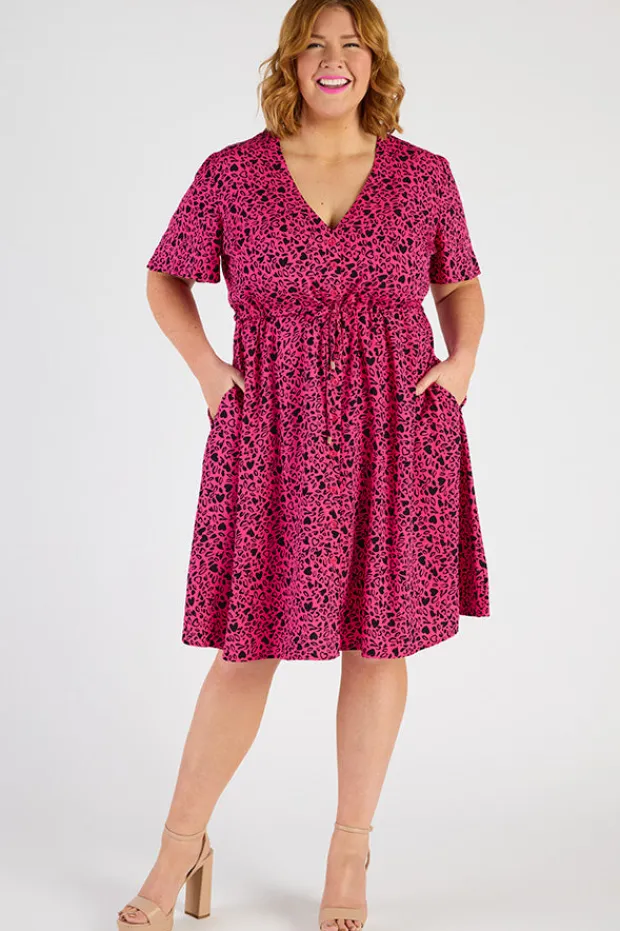 YD International Casual Dresses | Fit & Flare Dresses*Jaz Animal Hearts Dress