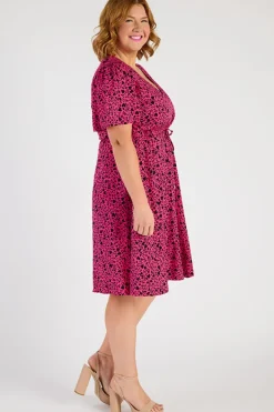 YD International Casual Dresses | Fit & Flare Dresses*Jaz Animal Hearts Dress