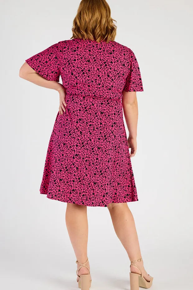 YD International Casual Dresses | Fit & Flare Dresses*Jaz Animal Hearts Dress