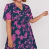 Lorraine Designs Casual Dresses | Fit & Flare Dresses*Jaz Contrast Ivy Dress