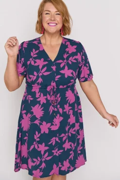 Lorraine Designs Casual Dresses | Fit & Flare Dresses*Jaz Contrast Ivy Dress