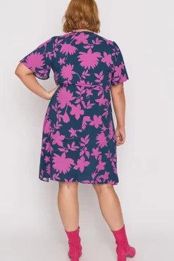 Lorraine Designs Casual Dresses | Fit & Flare Dresses*Jaz Contrast Ivy Dress