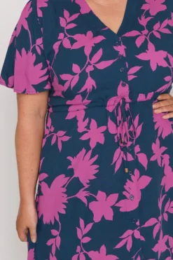 Lorraine Designs Casual Dresses | Fit & Flare Dresses*Jaz Contrast Ivy Dress