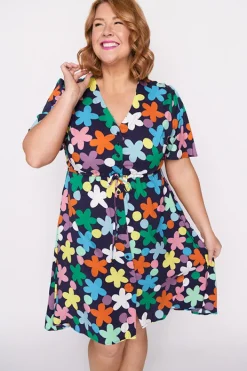 Lorraine Designs Casual Dresses | Fit & Flare Dresses*Jaz Daisy Spot Dress