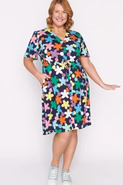 Lorraine Designs Casual Dresses | Fit & Flare Dresses*Jaz Daisy Spot Dress