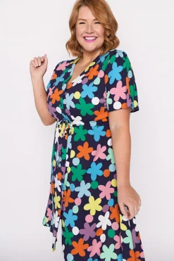 Lorraine Designs Casual Dresses | Fit & Flare Dresses*Jaz Daisy Spot Dress