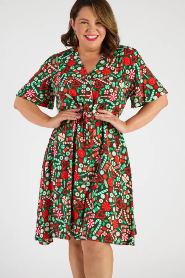 Lorraine Designs Casual Dresses | Fit & Flare Dresses*Jaz Lollie Christmas Dress