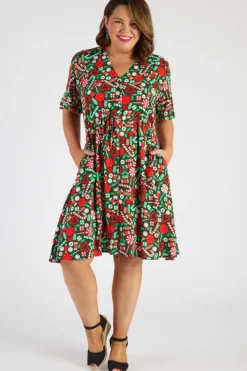 Lorraine Designs Casual Dresses | Fit & Flare Dresses*Jaz Lollie Christmas Dress