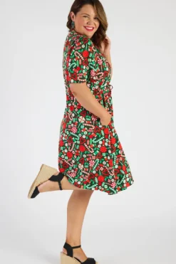 Lorraine Designs Casual Dresses | Fit & Flare Dresses*Jaz Lollie Christmas Dress