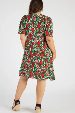 Lorraine Designs Casual Dresses | Fit & Flare Dresses*Jaz Lollie Christmas Dress