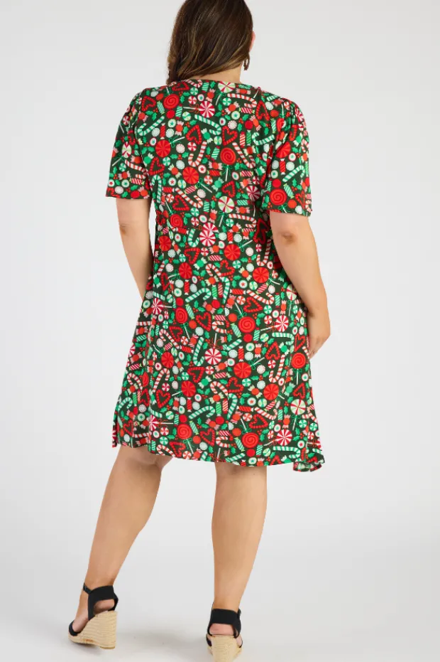 Lorraine Designs Casual Dresses | Fit & Flare Dresses*Jaz Lollie Christmas Dress