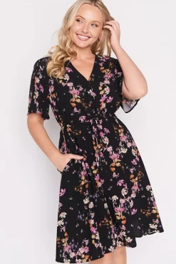 Lorraine Designs Casual Dresses | Fit & Flare Dresses*Jaz Sunset Shadow Dress