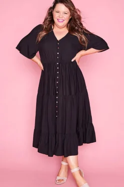 Lorraine Designs Casual Dresses | Fit & Flare Dresses*Jessica Black Dress