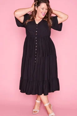 Lorraine Designs Casual Dresses | Fit & Flare Dresses*Jessica Black Dress