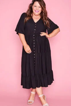 Lorraine Designs Casual Dresses | Fit & Flare Dresses*Jessica Black Dress