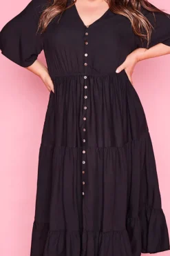 Lorraine Designs Casual Dresses | Fit & Flare Dresses*Jessica Black Dress