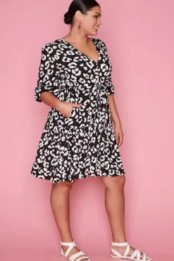 Label of Love Casual Dresses | Fit & Flare Dresses*Johnny Black Leopard Dress