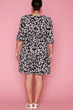 Label of Love Casual Dresses | Fit & Flare Dresses*Johnny Black Leopard Dress