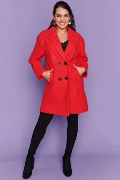 Lorraine Designs Jackets & Coats*Julie Red Jacket