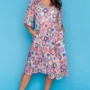 Lorraine Designs Knee Length Dresses*Kala Crafty Threads Dress