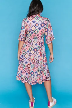 Lorraine Designs Knee Length Dresses*Kala Crafty Threads Dress