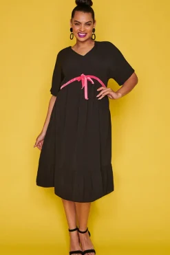Lorraine Designs Casual Dresses | Fit & Flare Dresses*Kamila Black Dress