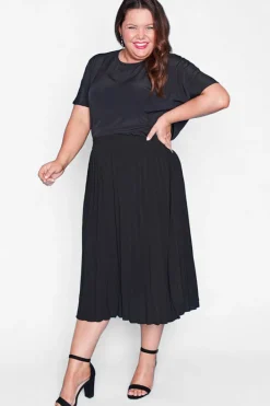 Lorraine Designs Skirts*Kansas Black Skirt