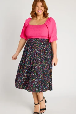 Lorraine Designs Skirts*Kansas Happy Everything Skirt
