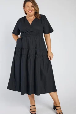 Lorraine Designs Casual Dresses*Kassidy Black Dress