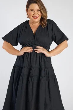 Lorraine Designs Casual Dresses*Kassidy Black Dress