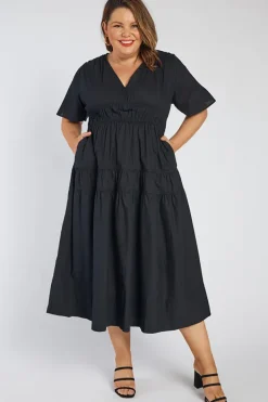 Lorraine Designs Casual Dresses*Kassidy Black Dress