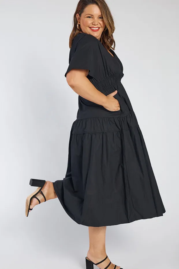 Lorraine Designs Casual Dresses*Kassidy Black Dress