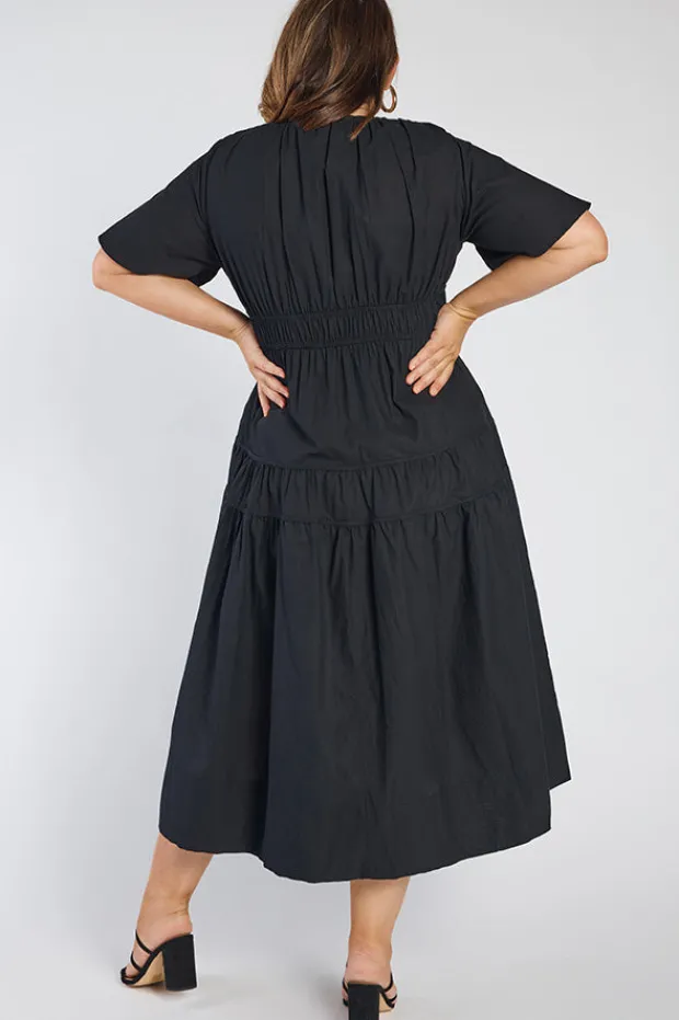 Lorraine Designs Casual Dresses*Kassidy Black Dress