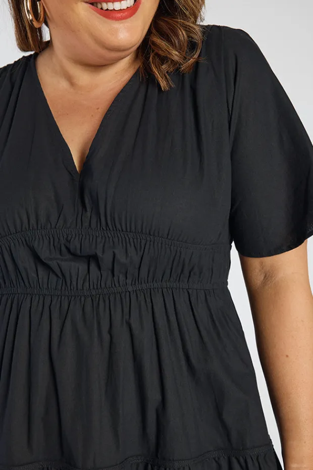 Lorraine Designs Casual Dresses*Kassidy Black Dress